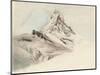 The Matterhorn, Switzerland, from the Northeast, 1849-John Ruskin-Mounted Giclee Print