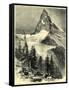 The Matterhorn Switzerland-null-Framed Stretched Canvas