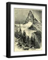 The Matterhorn Switzerland-null-Framed Giclee Print