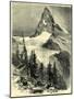 The Matterhorn Switzerland-null-Mounted Giclee Print