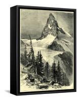 The Matterhorn Switzerland-null-Framed Stretched Canvas