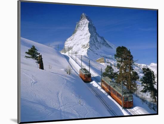 The Matterhorn, Zermatt, Switzerland, Europe-Gavin Hellier-Mounted Photographic Print