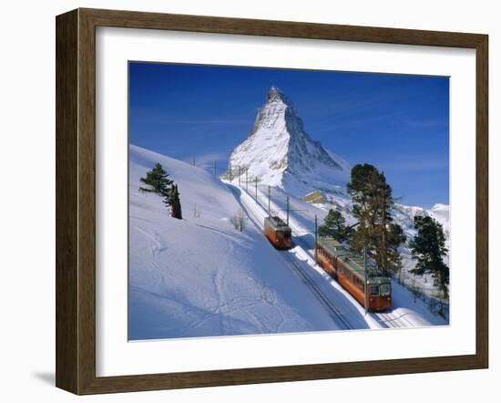 The Matterhorn, Zermatt, Switzerland, Europe-Gavin Hellier-Framed Photographic Print