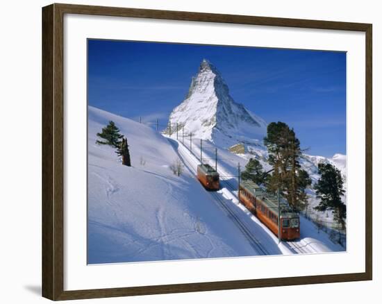 The Matterhorn, Zermatt, Switzerland, Europe-Gavin Hellier-Framed Photographic Print