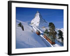 The Matterhorn, Zermatt, Switzerland, Europe-Gavin Hellier-Framed Photographic Print