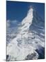 The Matterhorn, Zermatt, Valais, Wallis, Switzerland-Walter Bibikow-Mounted Premium Photographic Print