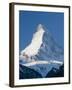 The Matterhorn, Zermatt, Valais, Wallis, Switzerland-Walter Bibikow-Framed Photographic Print