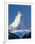 The Matterhorn, Zermatt, Valais, Wallis, Switzerland-Walter Bibikow-Framed Photographic Print