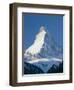 The Matterhorn, Zermatt, Valais, Wallis, Switzerland-Walter Bibikow-Framed Premium Photographic Print