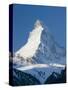 The Matterhorn, Zermatt, Valais, Wallis, Switzerland-Walter Bibikow-Stretched Canvas