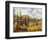 The Matterhorn-Albert Bierstadt-Framed Art Print