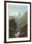 The Matterhorn-Helga von Cramm-Framed Art Print