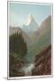 The Matterhorn-Helga von Cramm-Mounted Art Print