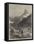 The Matterhorn-Edward Whymper-Framed Stretched Canvas