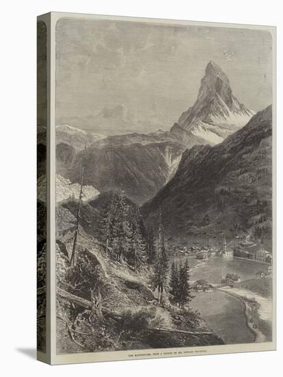 The Matterhorn-Edward Whymper-Stretched Canvas