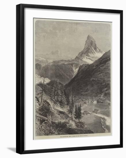 The Matterhorn-Edward Whymper-Framed Giclee Print