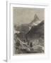 The Matterhorn-Edward Whymper-Framed Giclee Print
