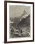 The Matterhorn-Edward Whymper-Framed Giclee Print