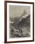 The Matterhorn-Edward Whymper-Framed Giclee Print