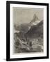 The Matterhorn-Edward Whymper-Framed Giclee Print