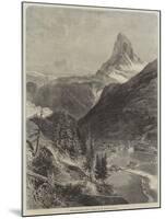 The Matterhorn-Edward Whymper-Mounted Giclee Print