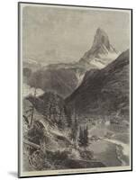 The Matterhorn-Edward Whymper-Mounted Giclee Print