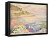 The Maures, c.1906-06-Henri Edmond Cross-Framed Stretched Canvas