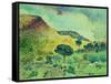 The Maures Mountains, 1906-07-Henri Edmond Cross-Framed Stretched Canvas