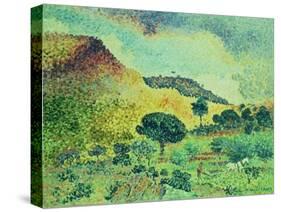 The Maures Mountains, 1906-07-Henri Edmond Cross-Stretched Canvas