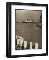 The Mauretania, 1910-Alfred Stieglitz-Framed Art Print