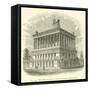 The Mausoleum at Halicarnassus, Restored-null-Framed Stretched Canvas