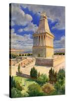 The Mausoleum at Halicarnassus-English School-Stretched Canvas
