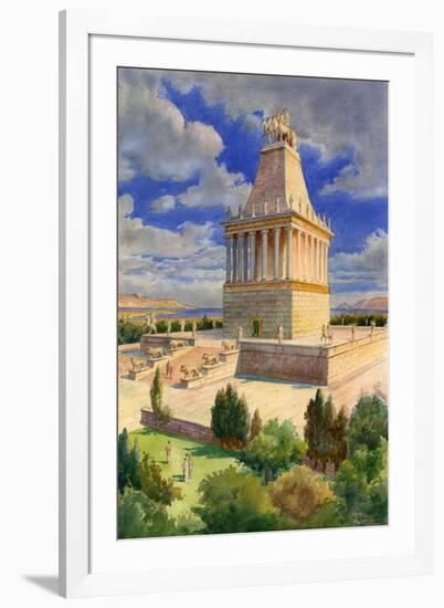 The Mausoleum at Halicarnassus-English School-Framed Giclee Print