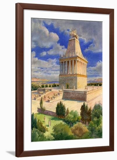 The Mausoleum at Halicarnassus-English School-Framed Giclee Print