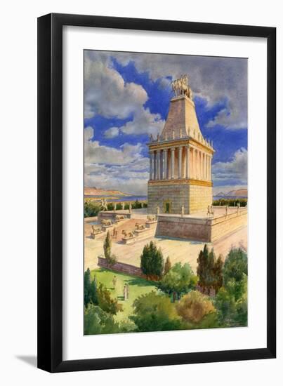 The Mausoleum at Halicarnassus-English School-Framed Giclee Print