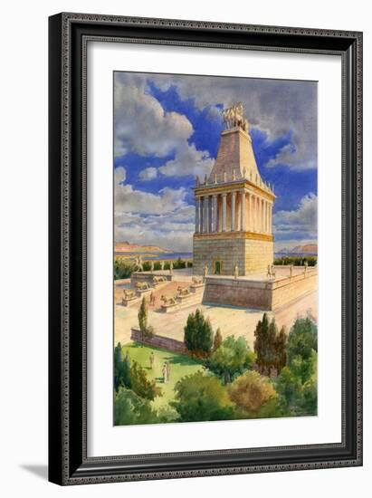 The Mausoleum at Halicarnassus-English School-Framed Giclee Print