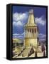 The Mausoleum at Halicarnassus-null-Framed Stretched Canvas