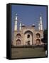 The Mausoleum of Akbar the Great, Sikandra, Agra, Uttar Pradesh, India-Robert Harding-Framed Stretched Canvas