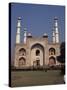 The Mausoleum of Akbar the Great, Sikandra, Agra, Uttar Pradesh, India-Robert Harding-Stretched Canvas