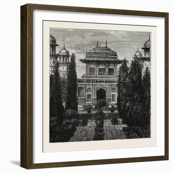 The Mausoleum of Etmaddowlah, Agra, India-null-Framed Giclee Print