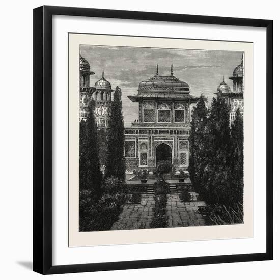 The Mausoleum of Etmaddowlah, Agra, India-null-Framed Giclee Print