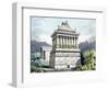 The Mausoleum of Halicarnassus, from a Series of the "Seven Wonders of the Ancient World"-Ferdinand Knab-Framed Giclee Print