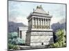 The Mausoleum of Halicarnassus, from a Series of the "Seven Wonders of the Ancient World"-Ferdinand Knab-Mounted Giclee Print