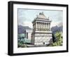 The Mausoleum of Halicarnassus, from a Series of the "Seven Wonders of the Ancient World"-Ferdinand Knab-Framed Giclee Print