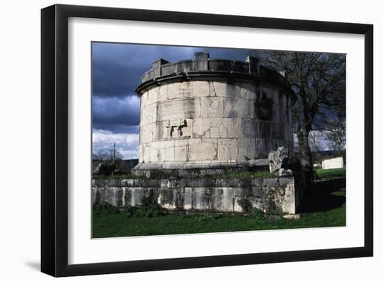 The Mausoleum of Magistrate Gaius Ennio Marso at the Benevento Gate-null-Framed Giclee Print