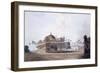 The Mausoleum of Makhdum Shah Daulat, Maner, Bihar, C.1788-1796 (Pencil, Pen and Grey Ink, W/C)-Thomas & William Daniell-Framed Giclee Print