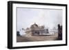 The Mausoleum of Makhdum Shah Daulat, Maner, Bihar, C.1788-1796 (Pencil, Pen and Grey Ink, W/C)-Thomas & William Daniell-Framed Giclee Print