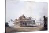 The Mausoleum of Makhdum Shah Daulat, Maner, Bihar, C.1788-1796 (Pencil, Pen and Grey Ink, W/C)-Thomas & William Daniell-Stretched Canvas