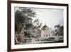 The Mausoleum of Prince Khusrau, Allahabad, Uttar Pradesh, (Pencil and W/C)-Thomas & William Daniell-Framed Giclee Print