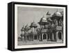 The Mausoleum of the Emperor Akbar, at Sikandra, a Suburb of Agra City-null-Framed Stretched Canvas